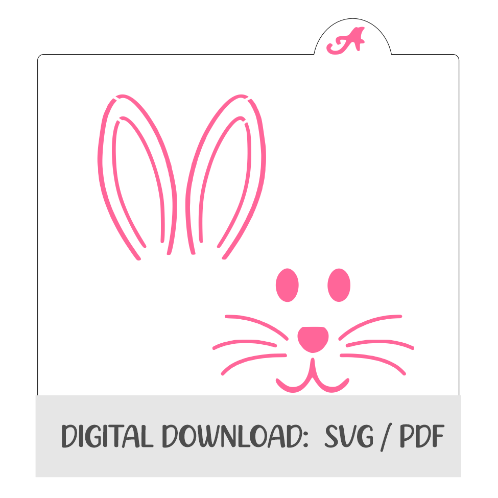 Build a Bunny Digital Download bakeartstencils