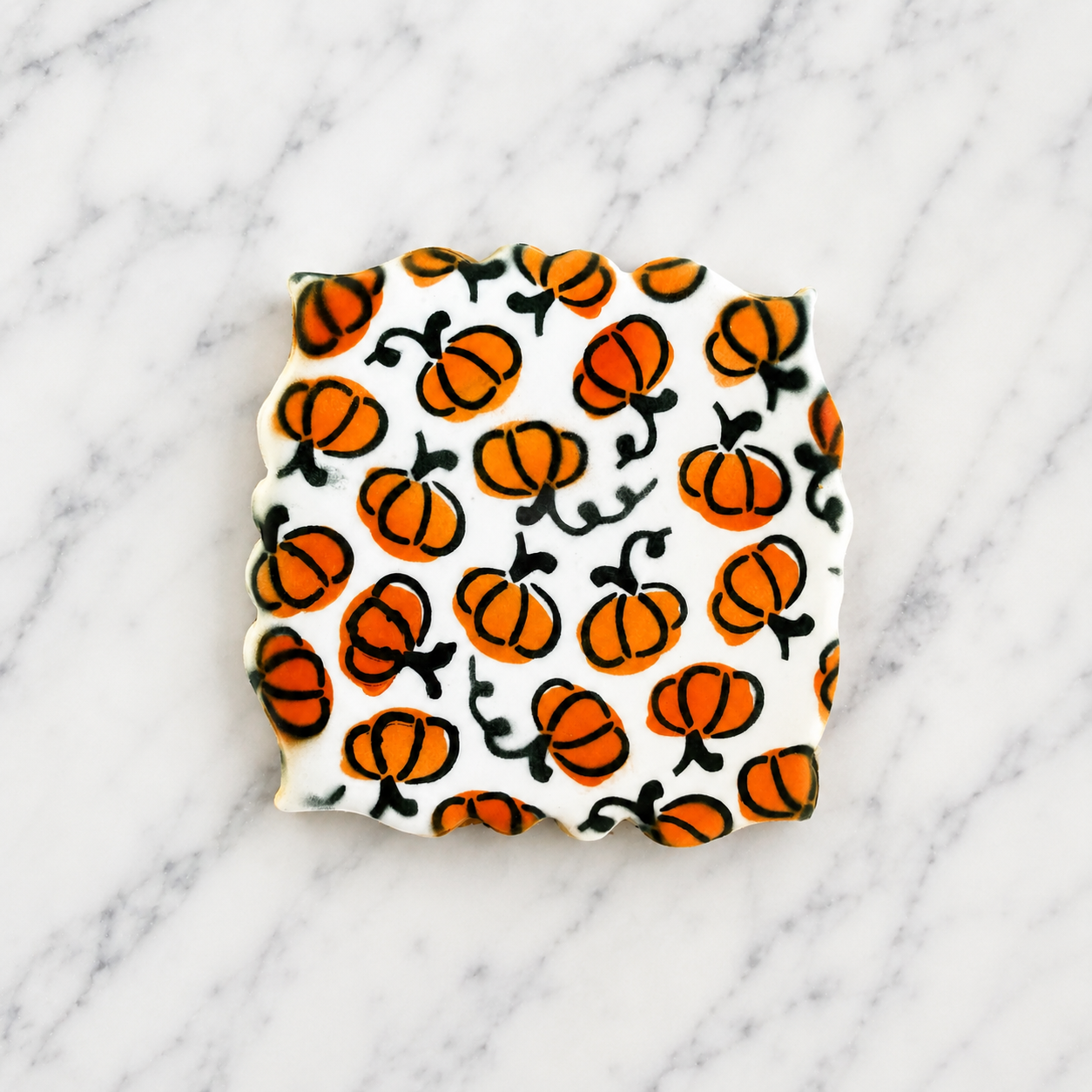 Painted Pumpkins Cookie Stencil Set bakeartstencil