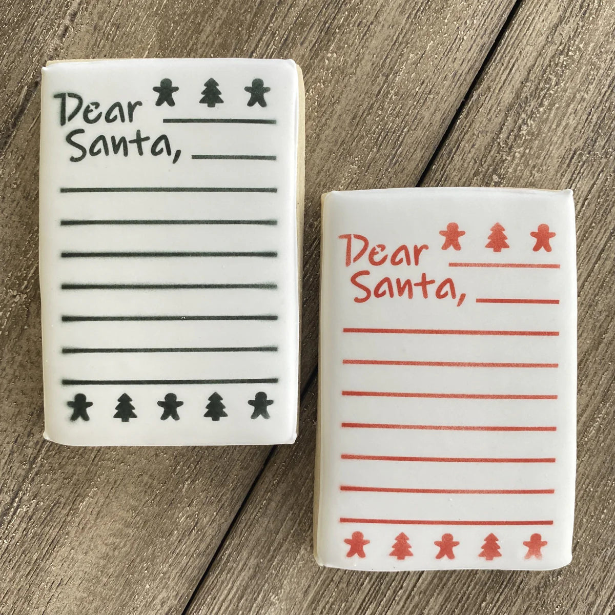 Letter to Santa Cookie Stencil bakeartstencils
