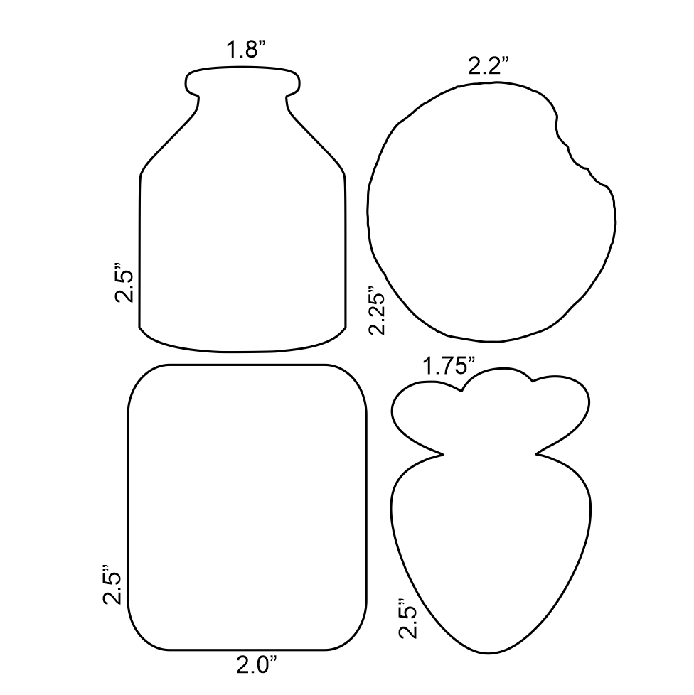 Cookies for Santa Cutter/Stencil bakeartstencils