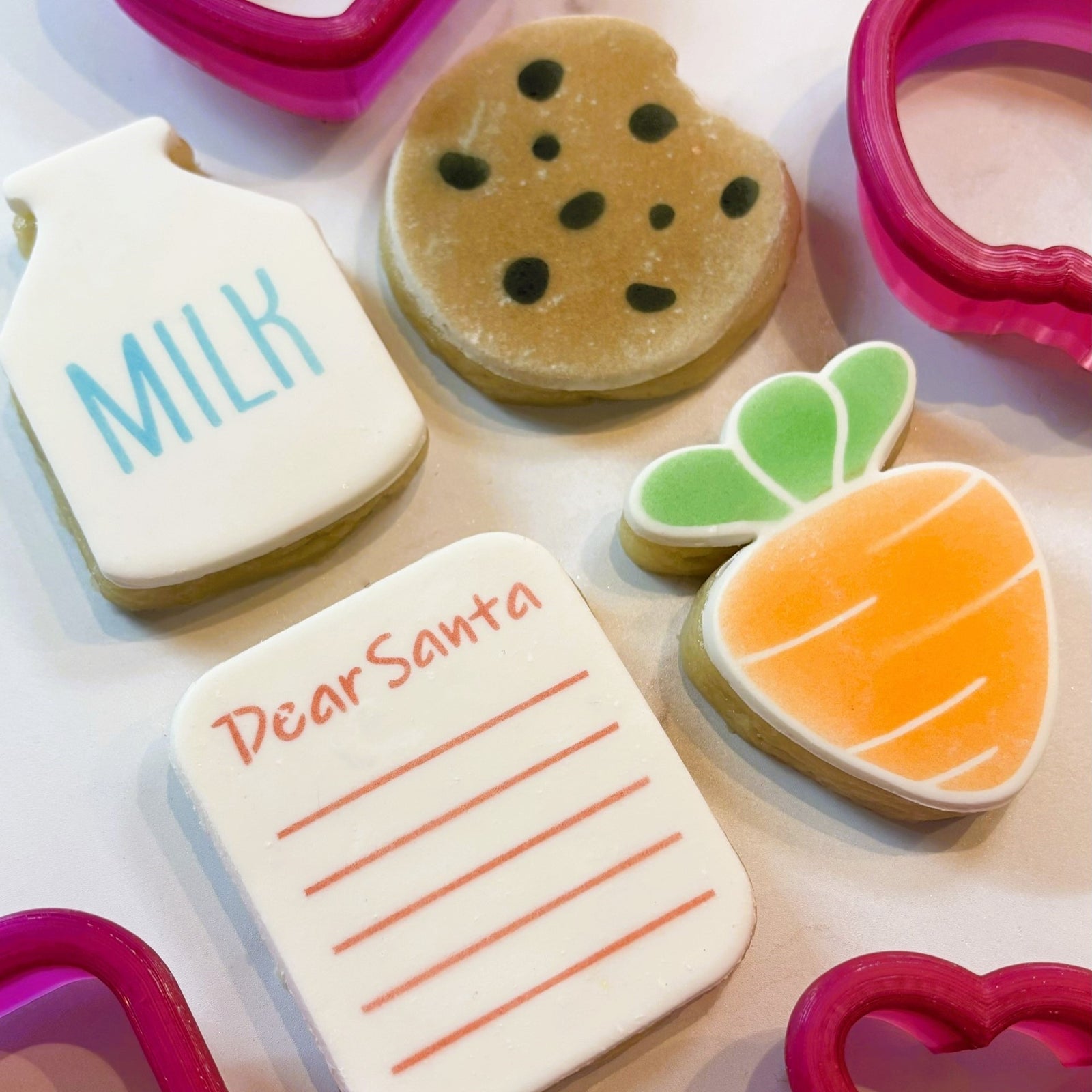 Cookies for Santa Cutter/Stencil bakeartstencils