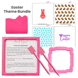 Easter Stencils Theme Bundle bakeartstencil