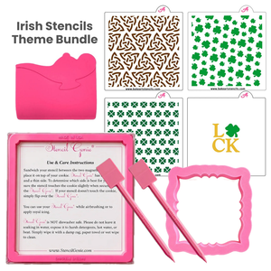 Irish Stencils Theme Bundle bakeartstencil