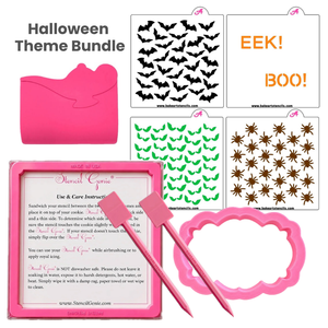 Halloween Stencil Theme Bundle bakeartstencil