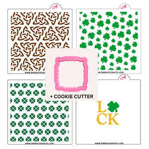 Irish Stencils Theme Bundle bakeartstencil