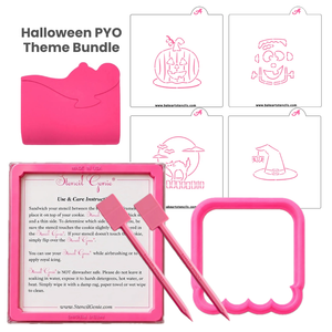 Halloween PYO Stencil Theme Bundle bakeartstencil