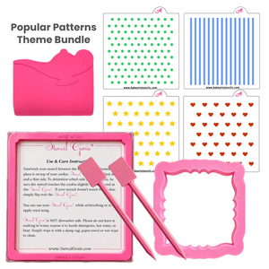 Popular Patterns Stencil Theme Bundle bakeartstencils