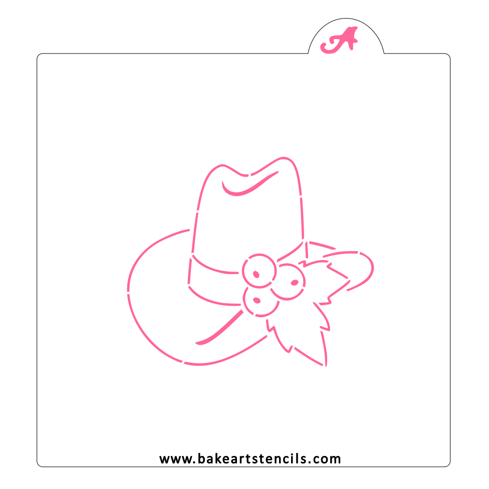 Cowboy Christmas Cutter/Stencil Set bakeartstencil