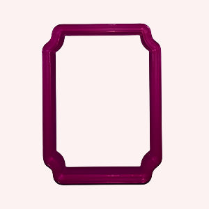 Kela Plaque Cookie Cutter, an every day shape for decorating beautiful sugar cookies.