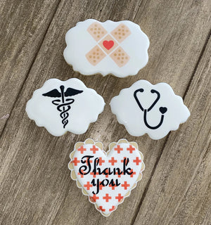 Medicine Symbol Cookie Stencil bakeartstencil