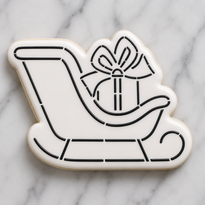 Sleigh All Day Cutter/Stencil bakeartstencil