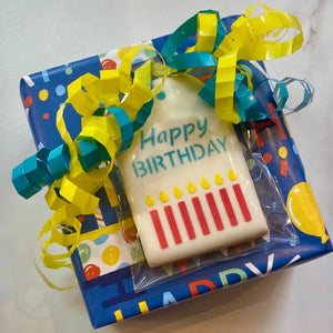 Birthday Gift Tag Stencil bakeartstencil