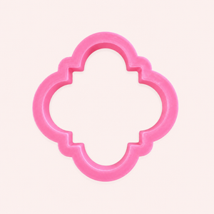 Moroccan Plaque Cookie Cutter and Stencil bakeartstencil