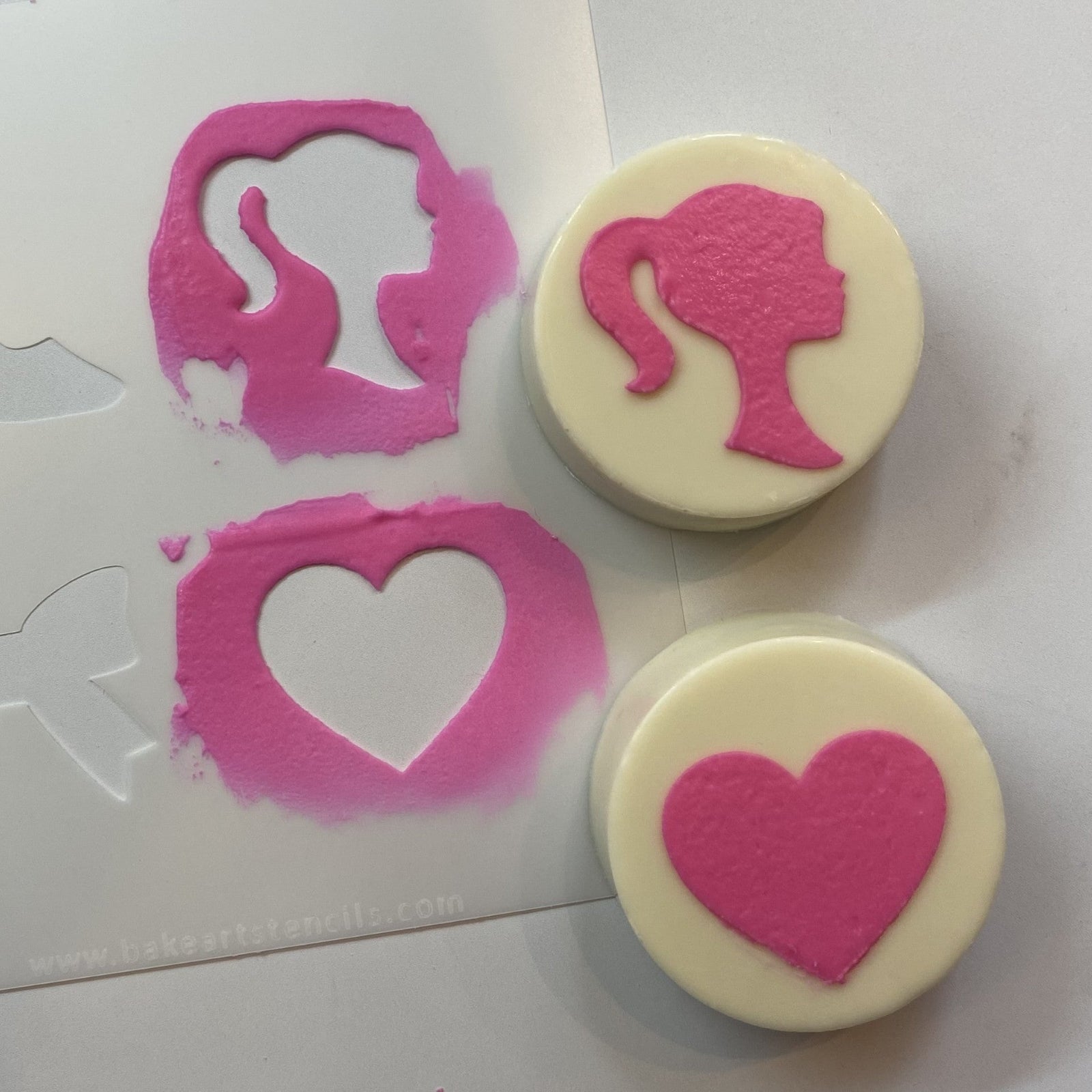 Doll Oreo Stencil bakeartstencil