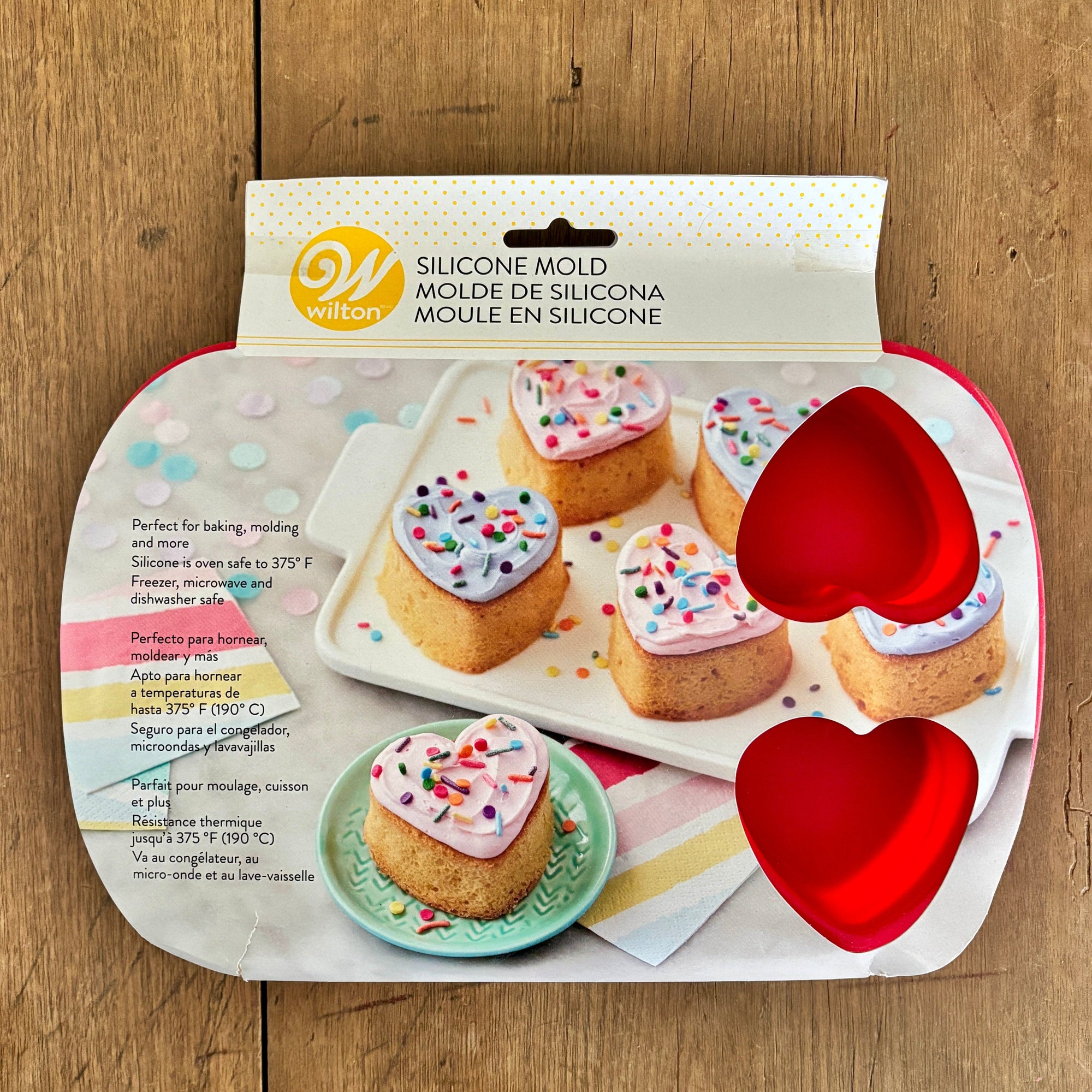 Heart Silicone Mold bakeartstencil