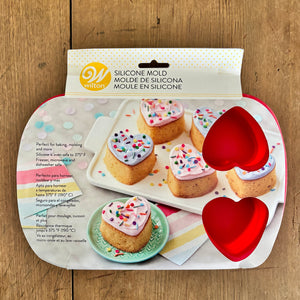 Heart Silicone Mold bakeartstencil