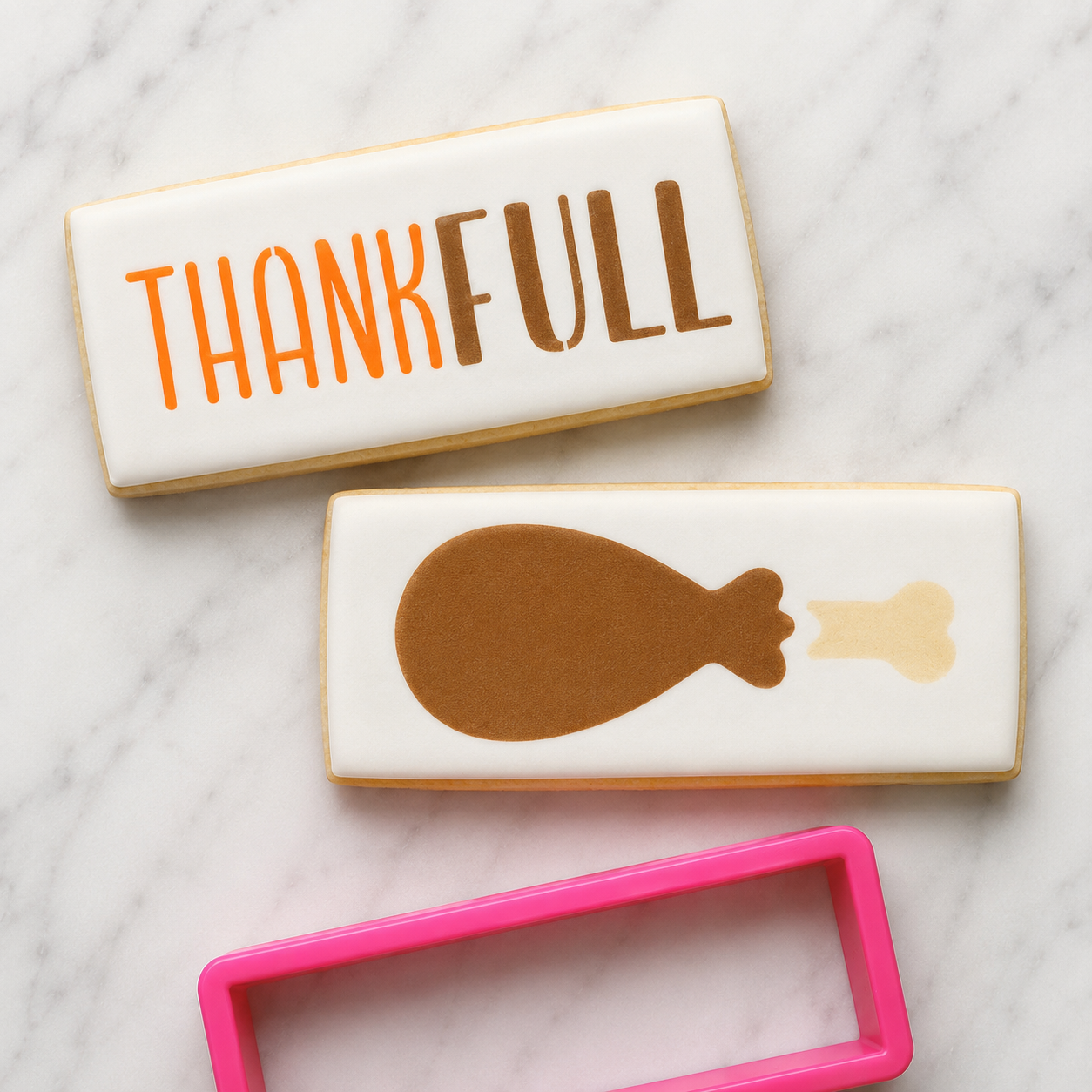 ThankFull Stack Stick Cookie Stencil bakeartstencil