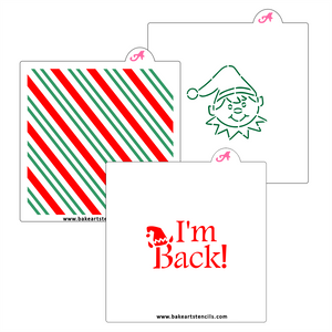 Elf Fun Stencil Theme Bundle bakeartstencil