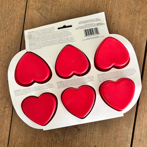 Heart Silicone Mold bakeartstencil