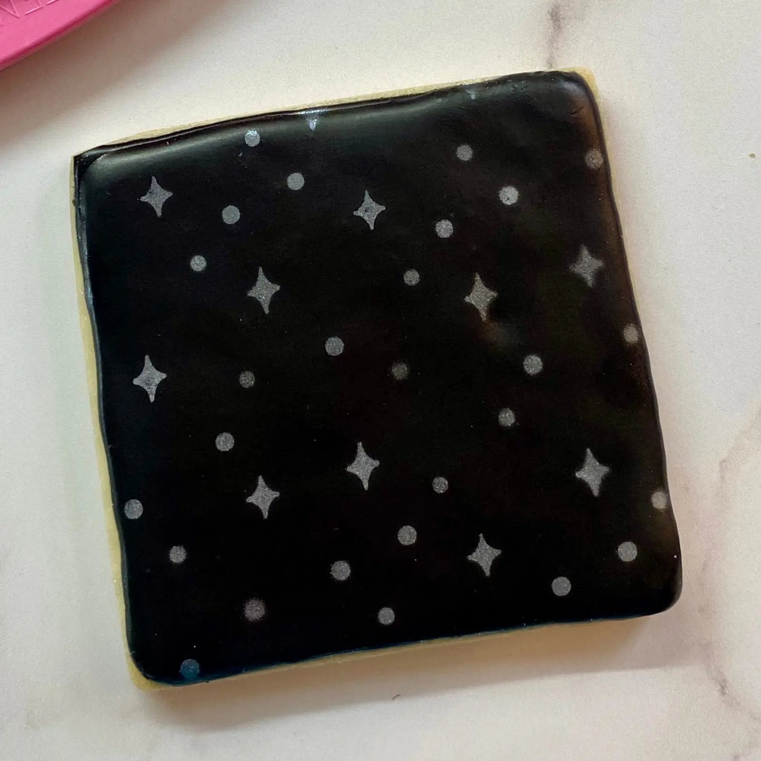 Galaxy Stars Cookie Stencil bakeartstencil