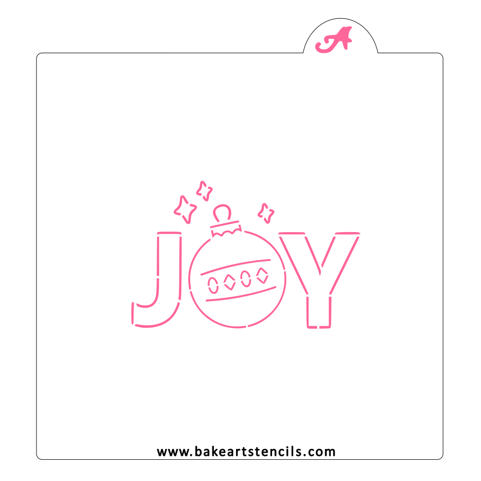 Joy PYO Cookie Stencil, kids get decorate festive Christmas cookies with this stencil.