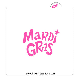 Mardi Gras Cutter/Stencil bakeartstencils
