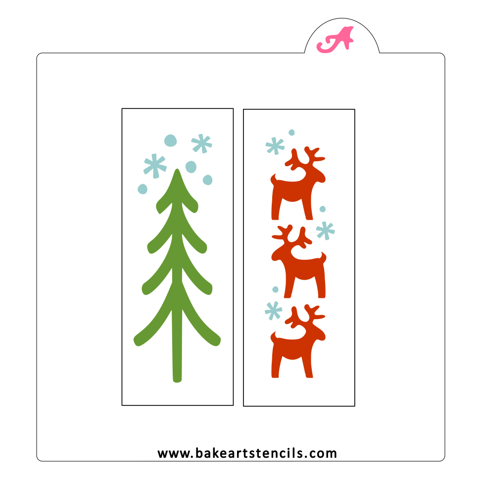 Nordic Winter Stack Stick Stencil - bakeartstencils nordic-winter-stack-stick-stencil-bakeartstencils