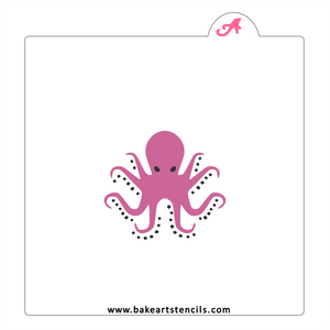 Octopus Cookie Stencil Set bakeartstencil