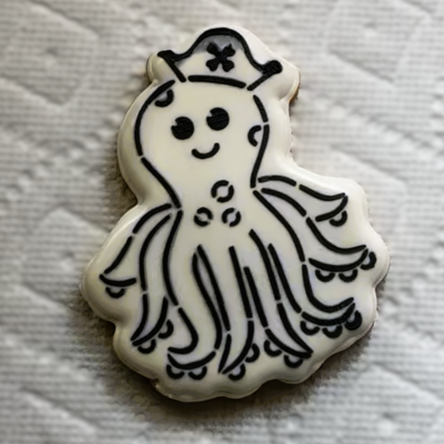 Octopus Cutter/Stencil Set bakeartstencil
