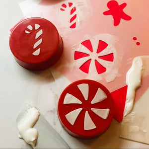 Christmas Sweets Oreo & Minis Stencil bakeartstencil