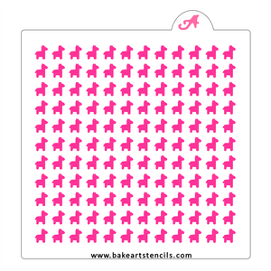 Pinata Sprinkles Stencil bakeartstencil