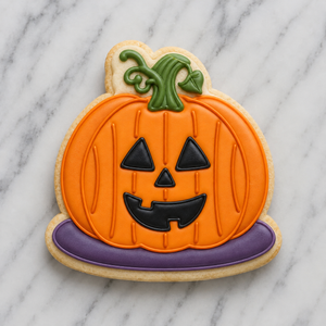 Pumpkin Cookie Cutter & Stencil bakeartstencil