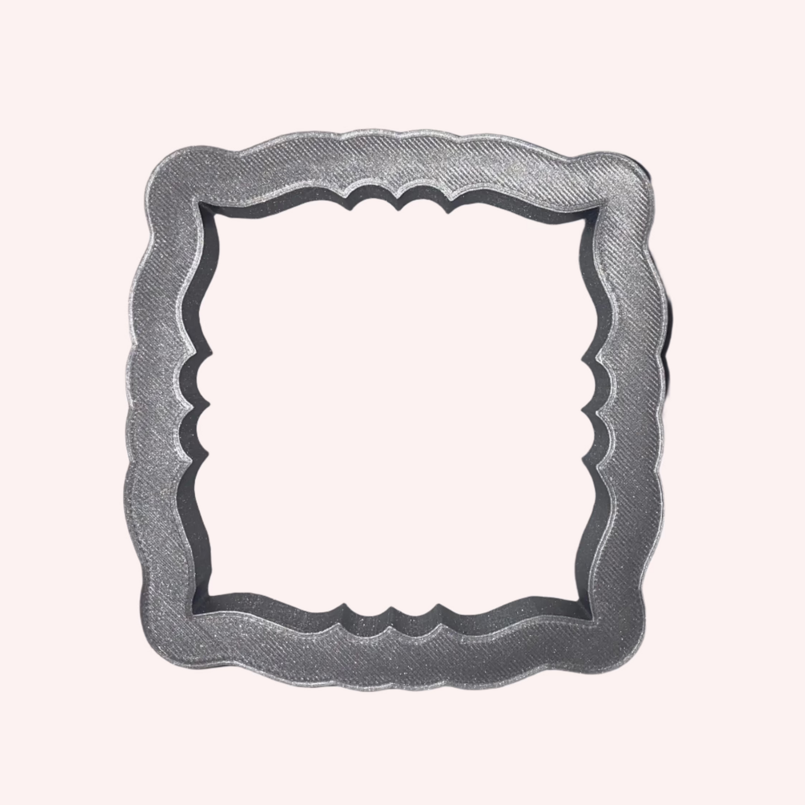 Quinn Plaque Cookie Cutter, a pretty shape to decorate sugar cookies, available in two sizes.
