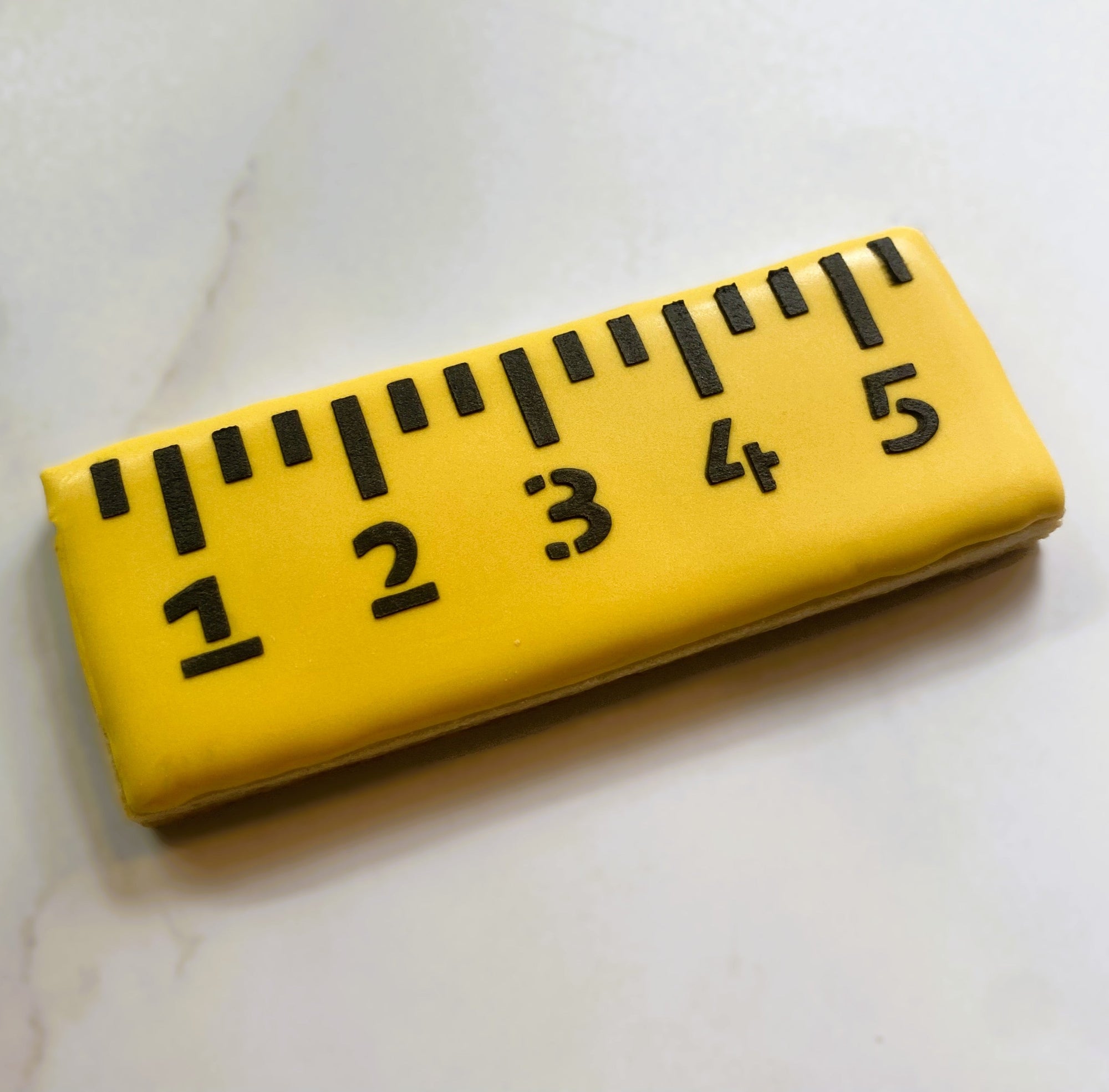 Ruler Cookie Stencil Set bakeartstencil