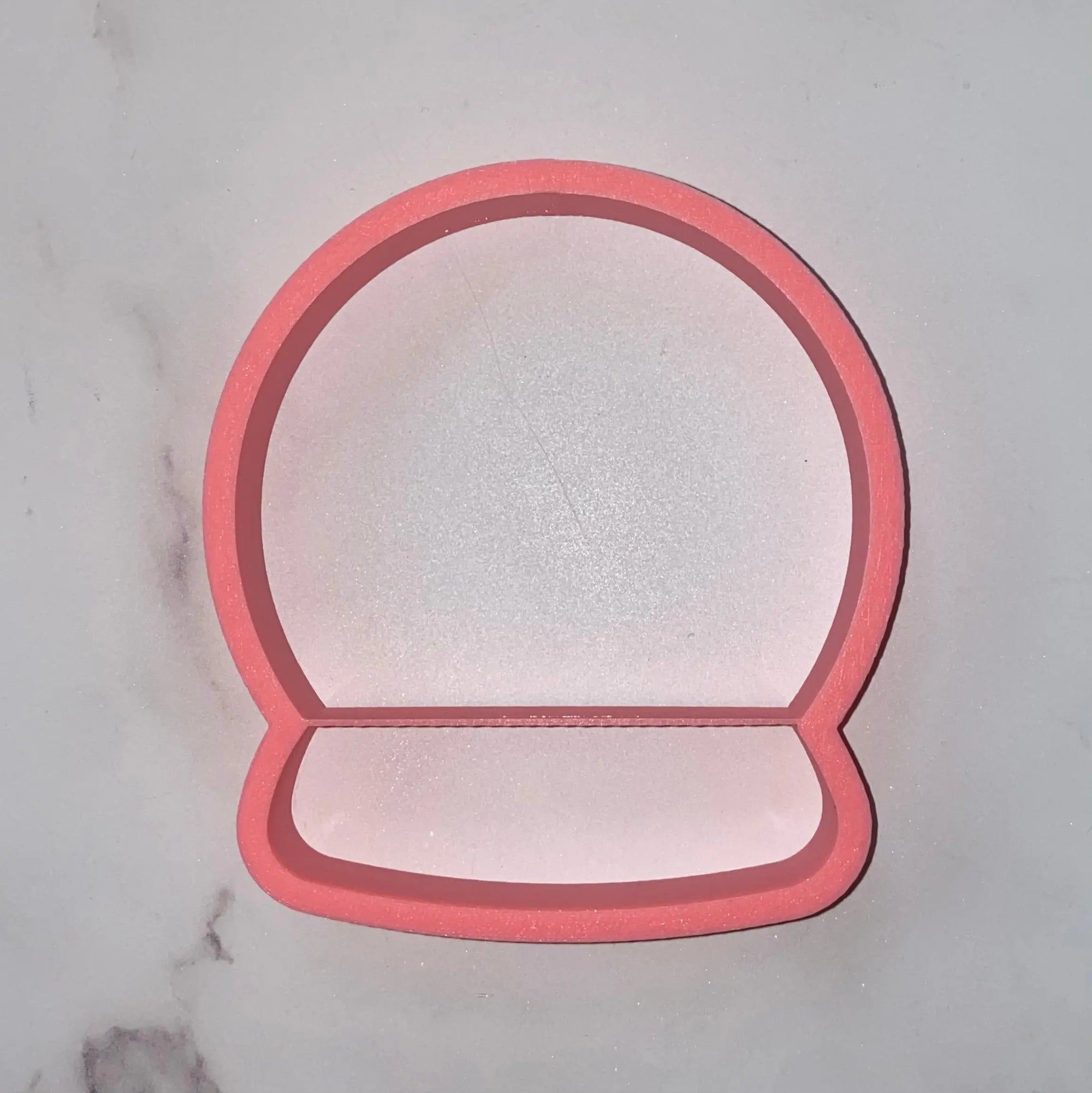 Snow Globe PYO Cookie Cutter bakeartstencil
