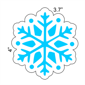 Snowflake Cutter/Stencil bakeartstencil