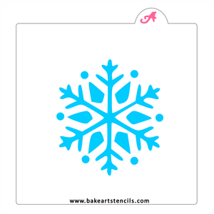 Snowflake Cutter/Stencil bakeartstencil