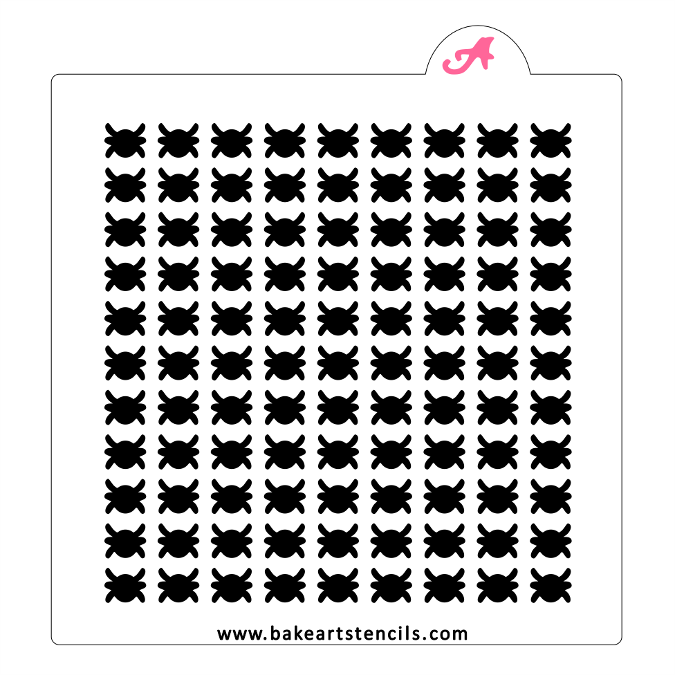 Spider Sprinkles Stencil Bakeartstencils spider-sprinkles-stencil-bakeartstencils