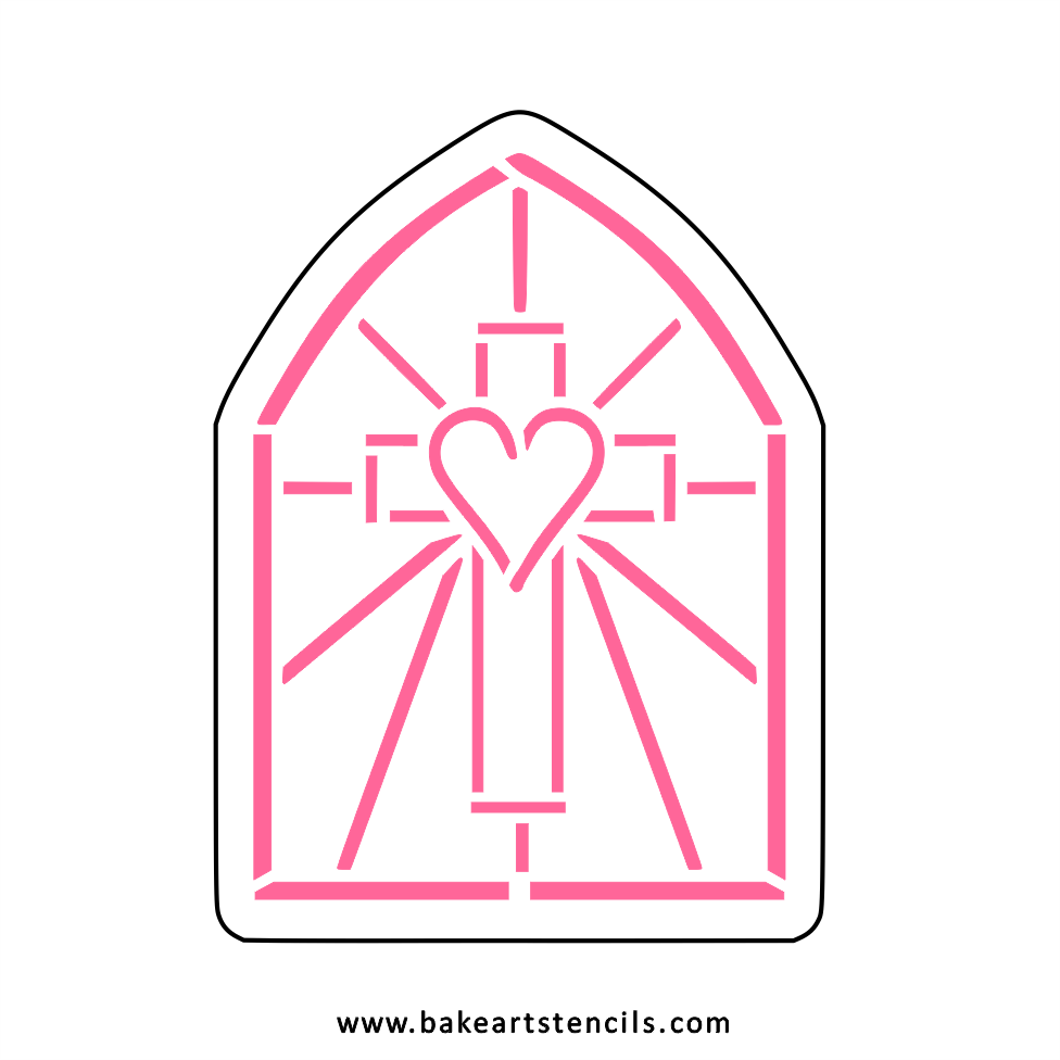 Stained Glass Cutter/Stencil bakeartstencil