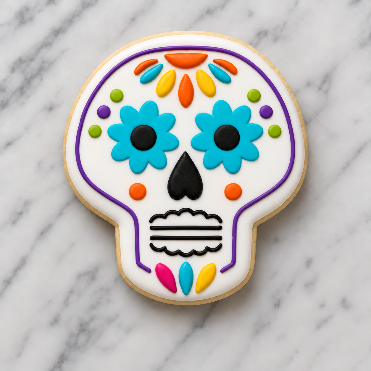 Sugar Skull Cookie Cutter & Stencil bakeartstencils