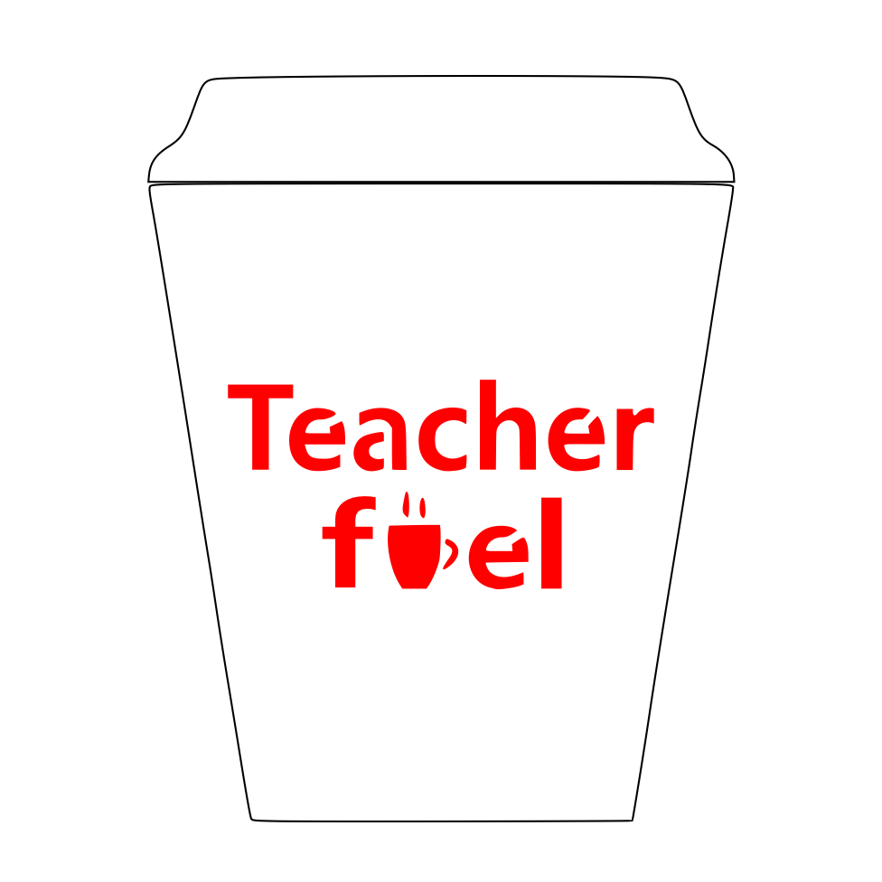 Teacher Fuel Cookie Stencil bakeartstencil