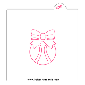 Tennis Bow PYO Stencil bakeartstencil