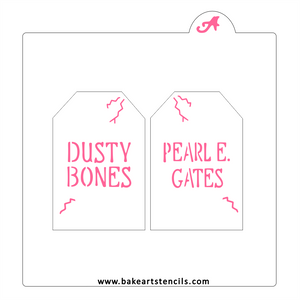 Tombstone Cutter/Stencil Set bakeartstencil