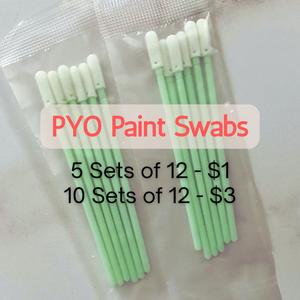 PYO Paint Swabs bakeartstencil