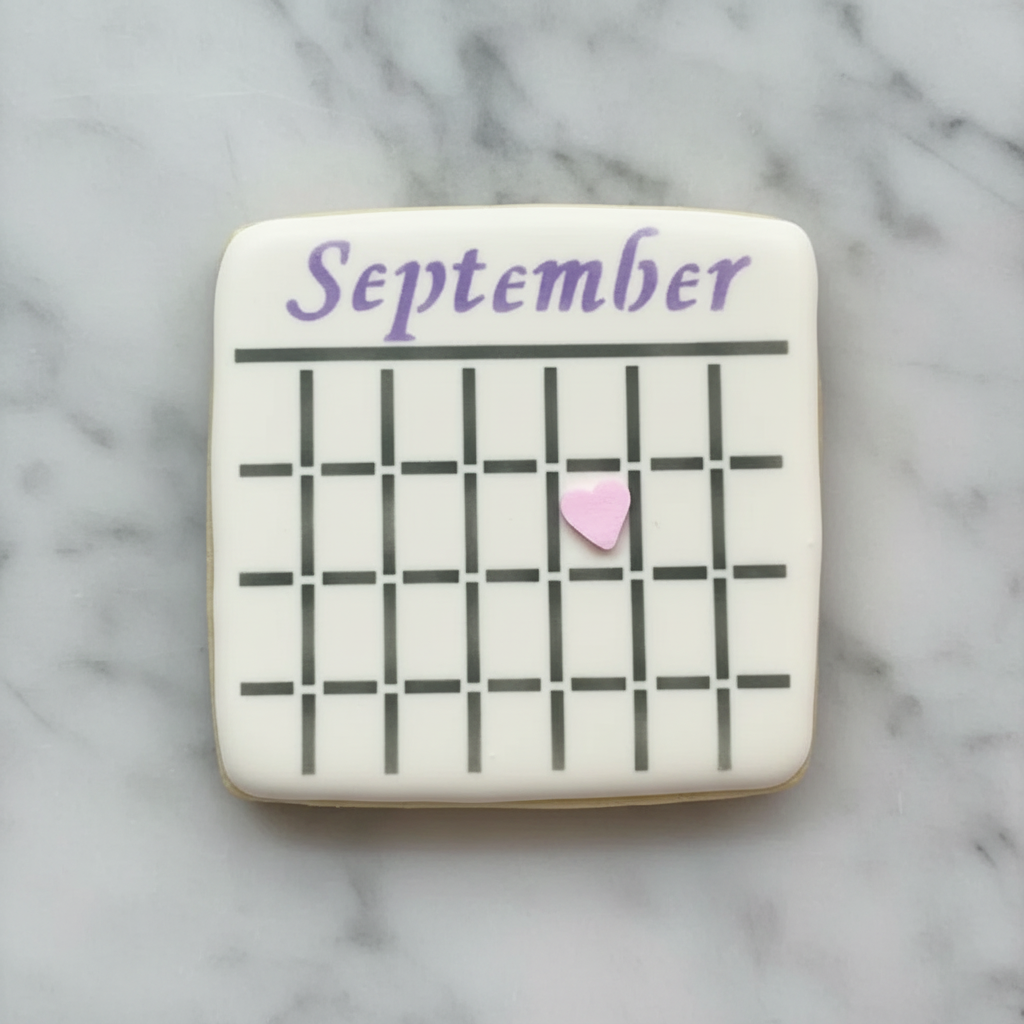 Calendar Stencil Set bakeartstencil