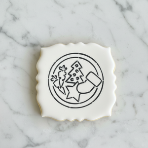 Cookies for Santa PYO Stencil bakeartstencils