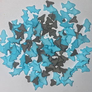 Shark Sprinkles Stencil bakeartstencils