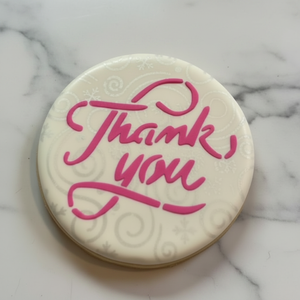 Fancy Thank You Stencil bakeartstencil