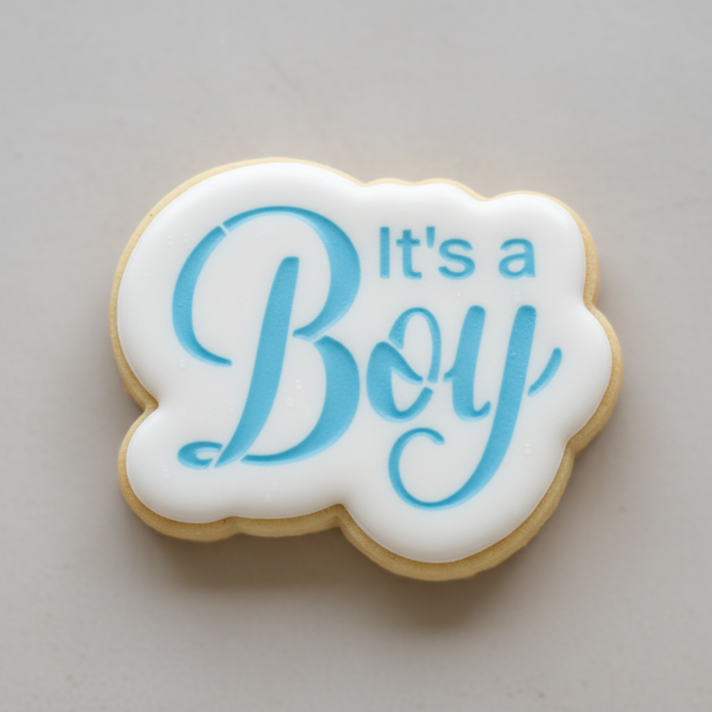 It's a Boy Cutter/Stencil bakeartstencil