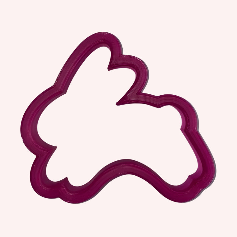 Prairie Bunny Cookie Cutter bakeartstencil